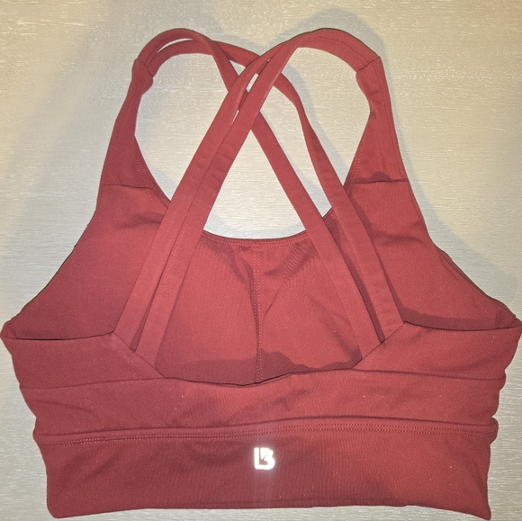 BuffBunny Red and Brown Crop Tops Set - Picture 3 of 10